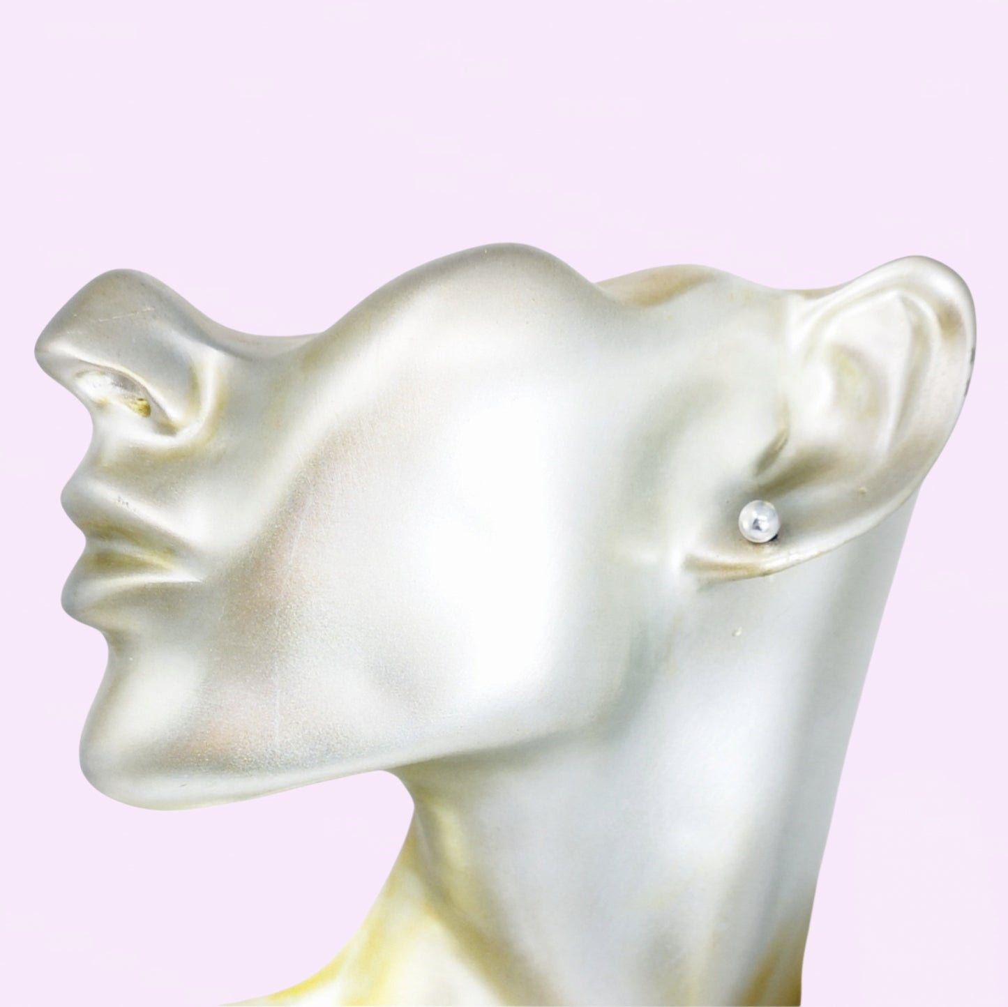 925 Sterling Silver Ball Stud Earrings