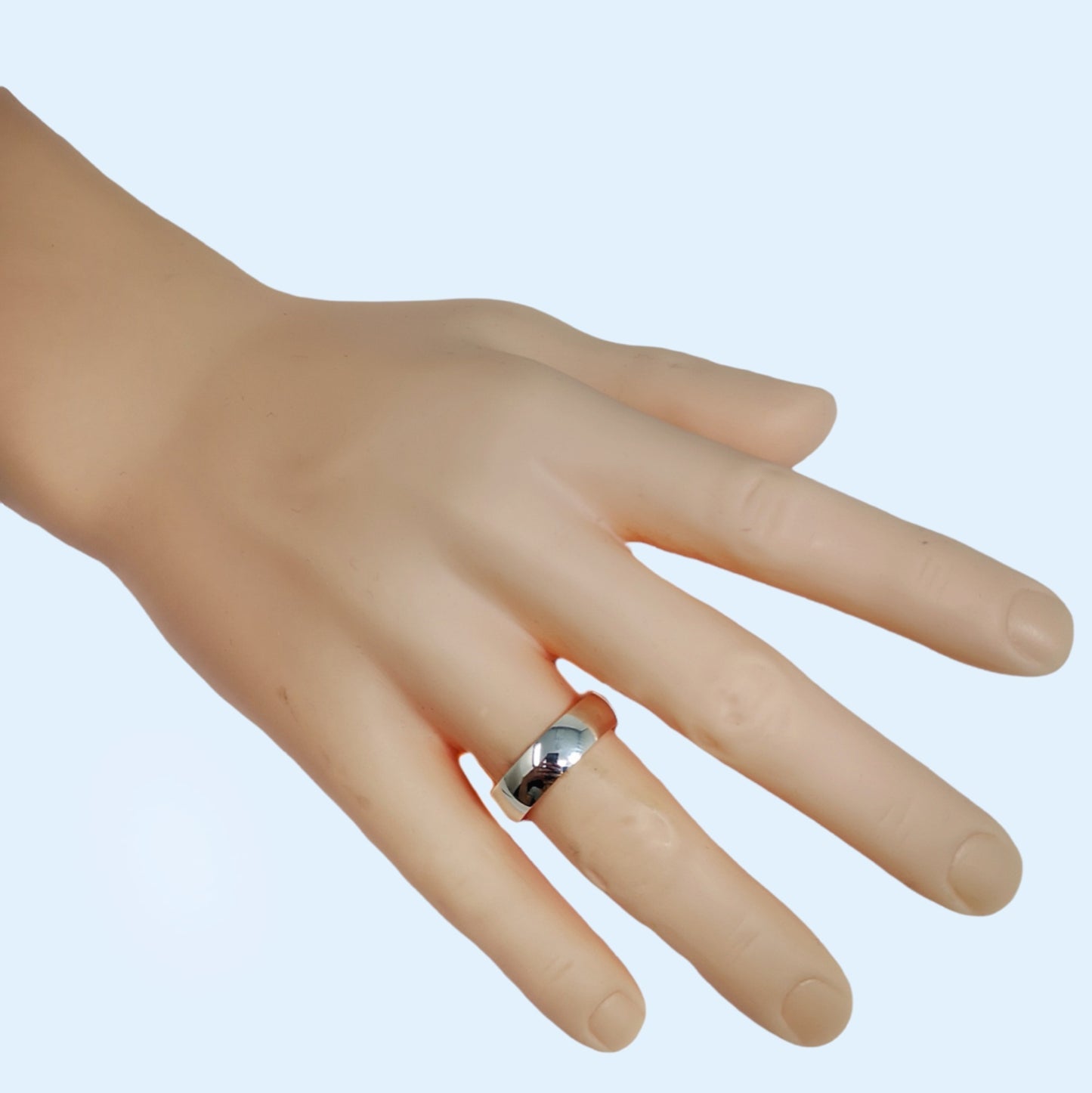 925 Sterling Silver Men's Band Ring *Wedding Band Ring