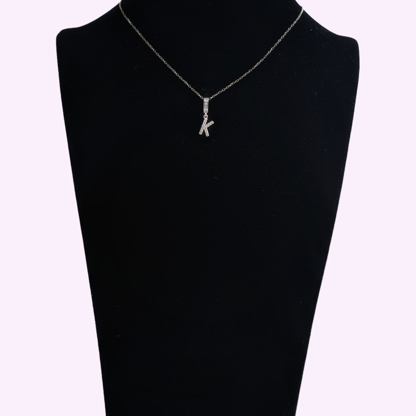 925 Sterling Silver Women's Necklace With Cubic Zirconia Crystals