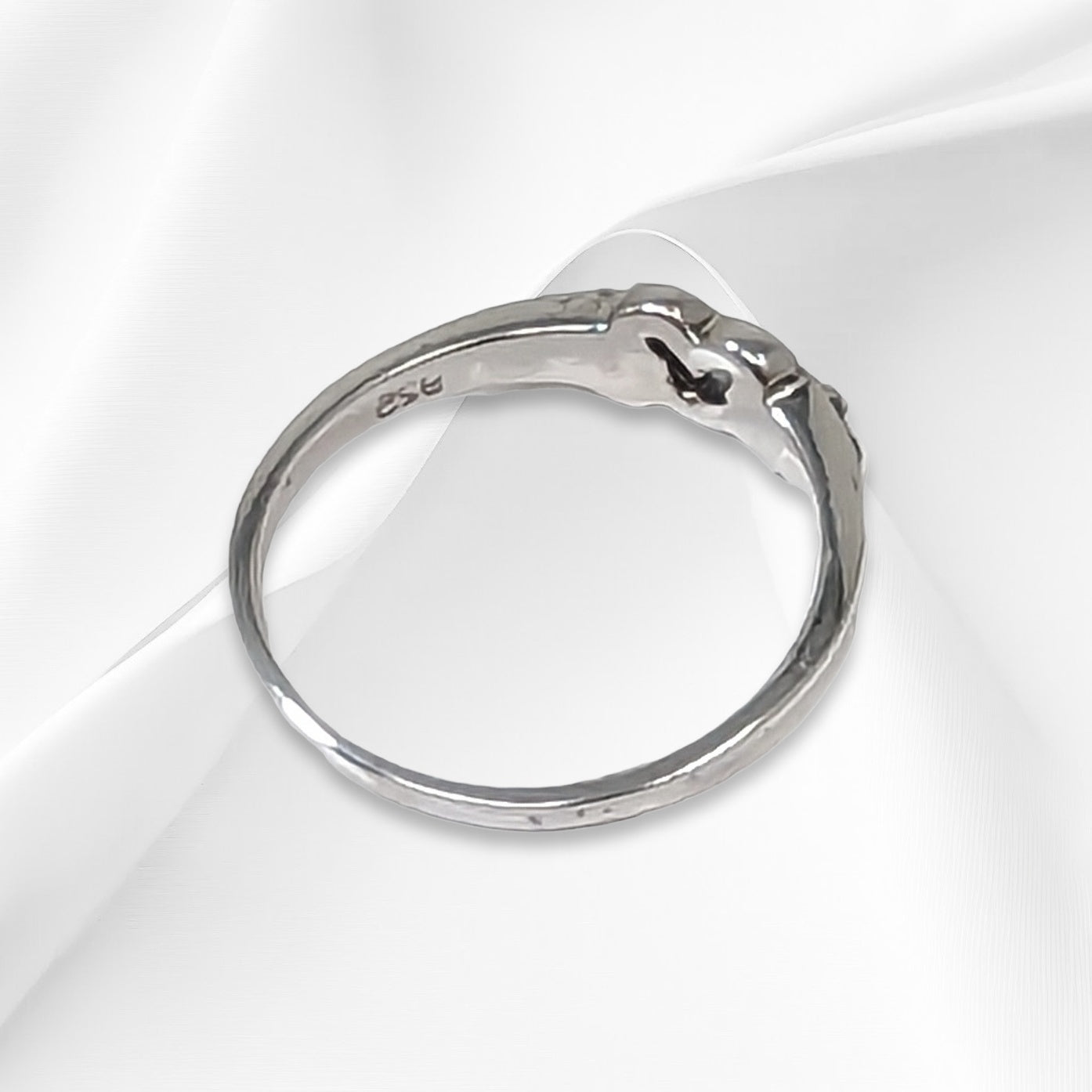 925 Sterling Silver Women Heart Ring