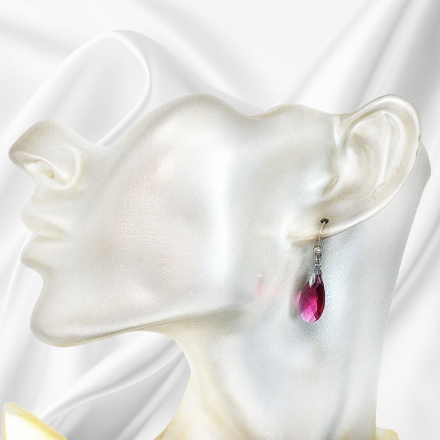 925 Sterling Silver Jewellery Set with Authentic Austrian Crystals from Swarovski