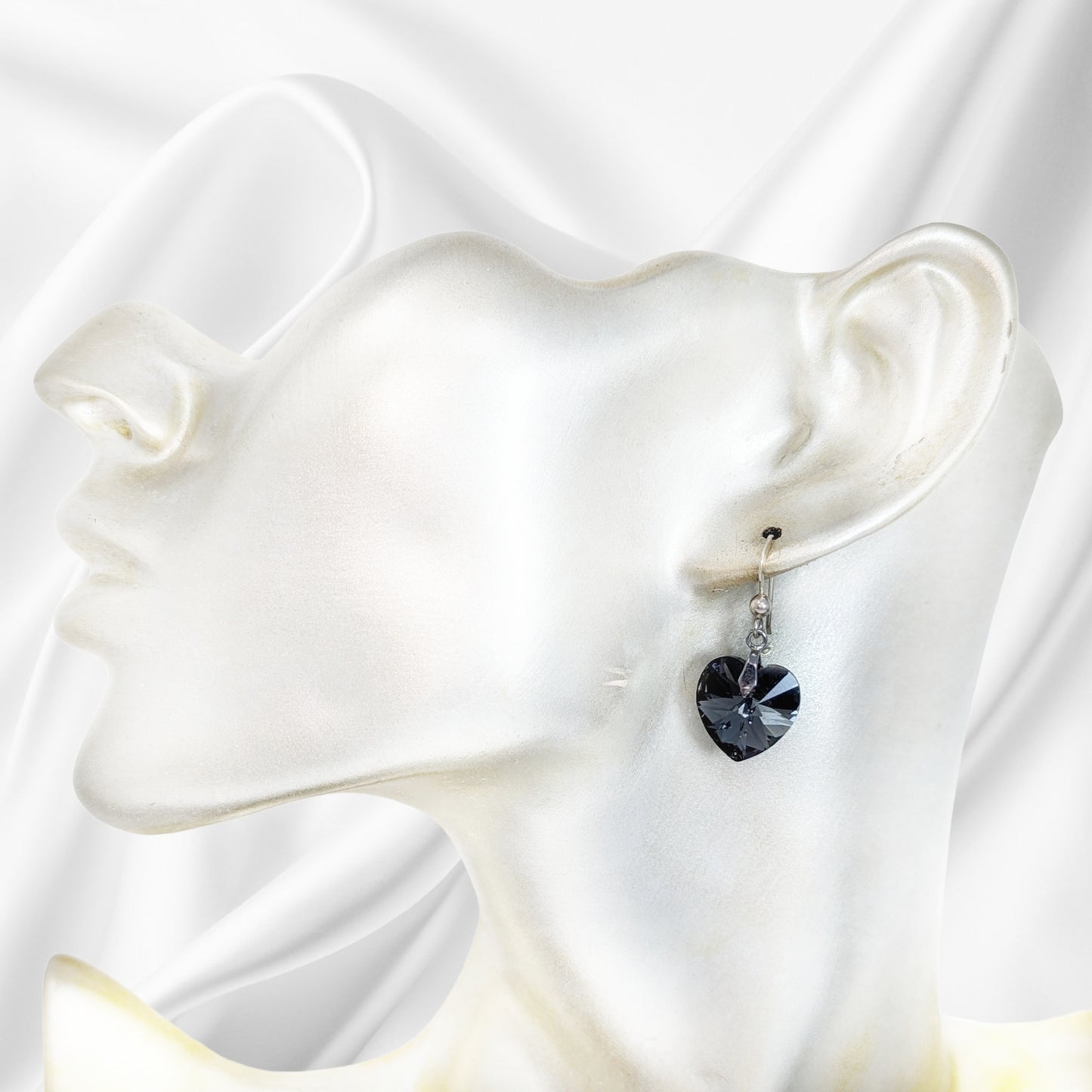 925 Sterling Silver Jewellery Set with Authentic Austrian Crystals from Swarovski