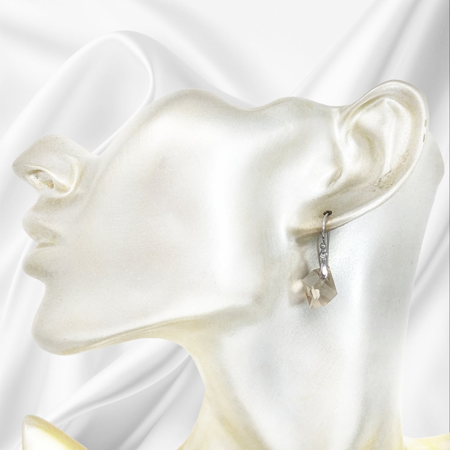 925 Sterling Silver Jewellery Set with Authentic Austrian Crystals from Swarovski