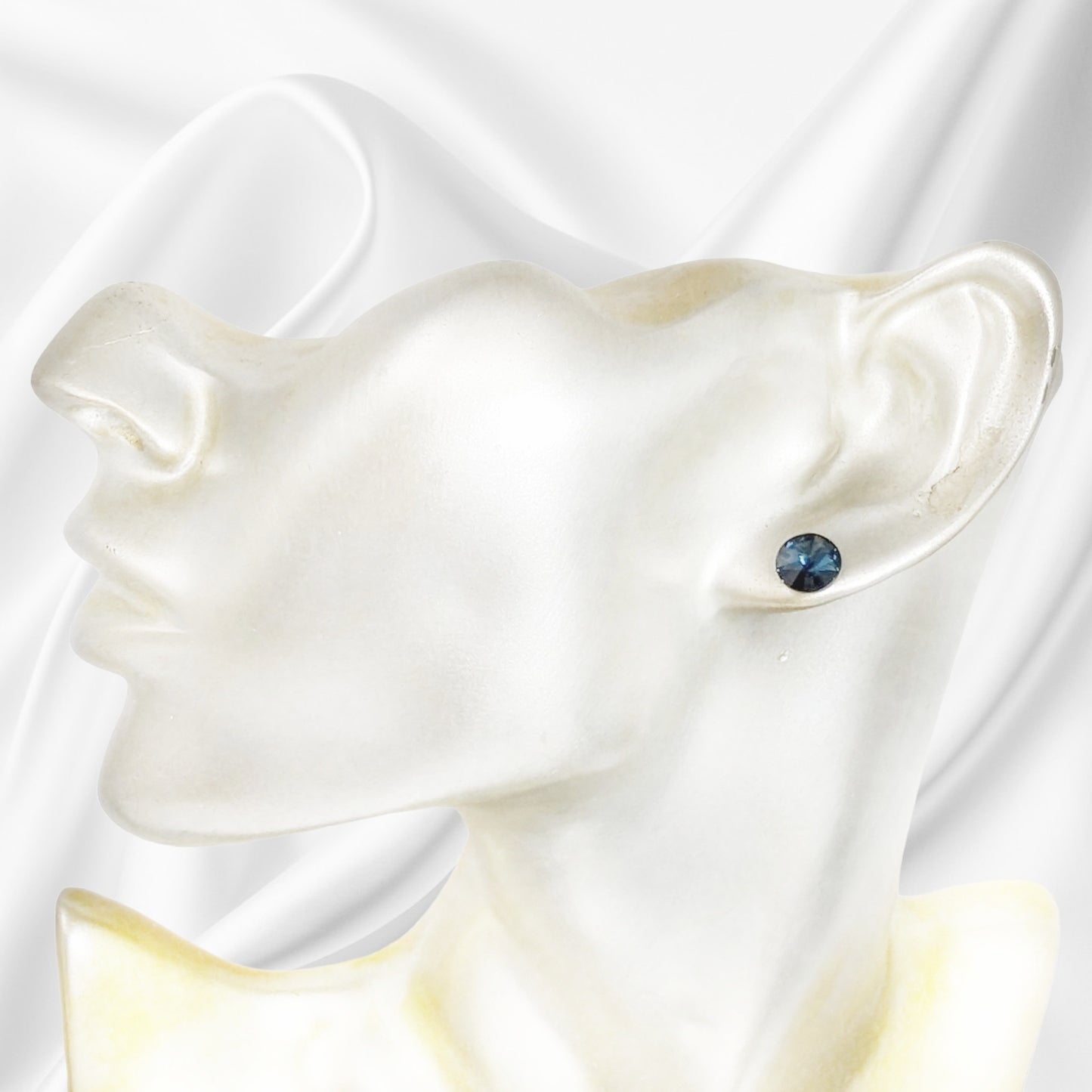 925 Sterling Silver Jewellery Set with Authentic Austrian Crystals from Swarovski