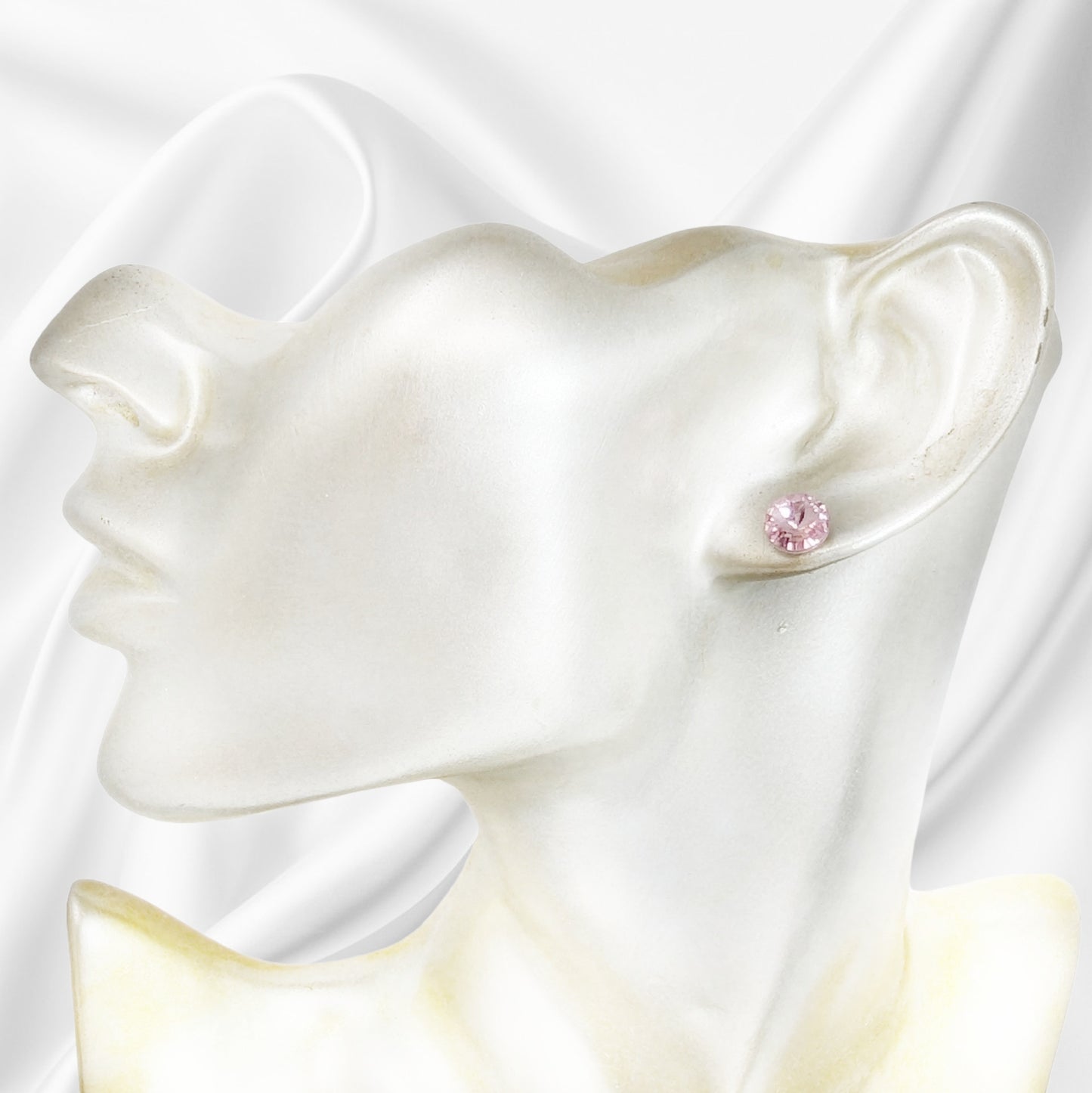 925 Sterling Silver Jewellery Set with Authentic Austrian Crystals from Swarovski