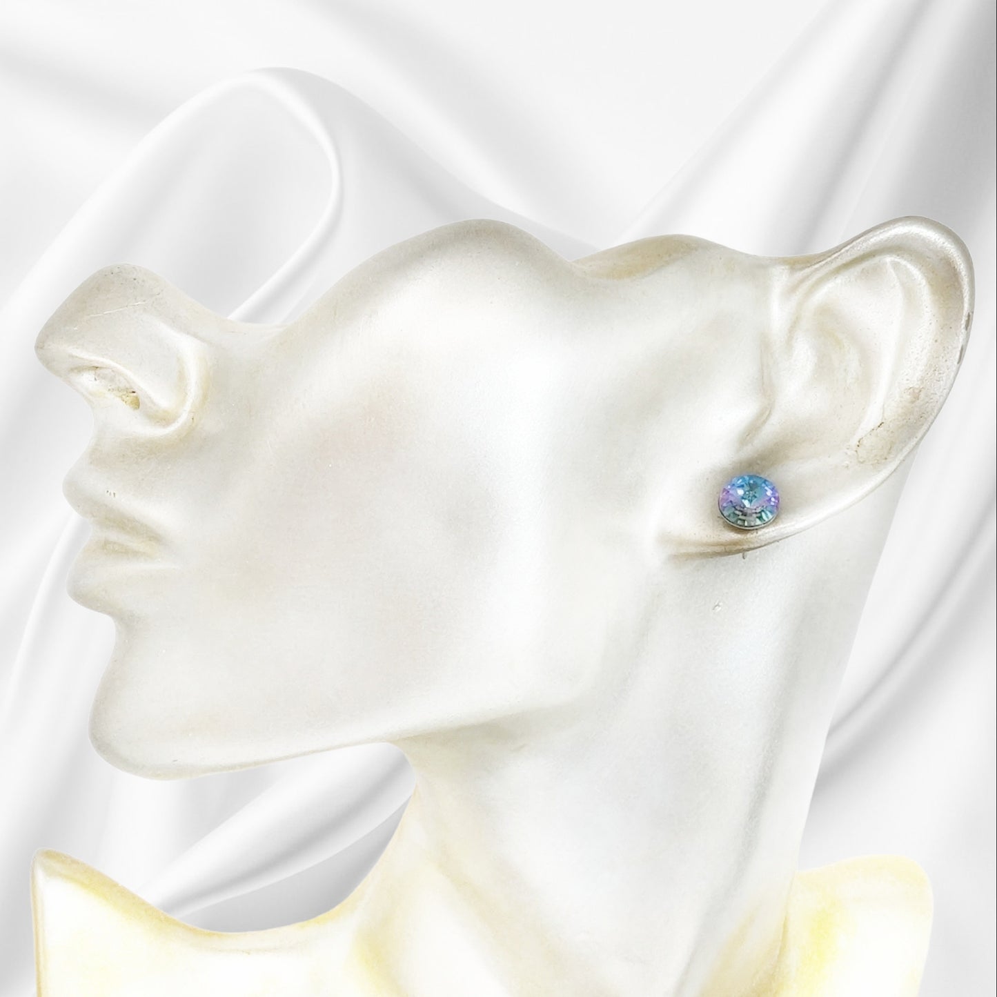 925 Sterling Silver Jewellery Set with Authentic Austrian Crystals from Swarovski