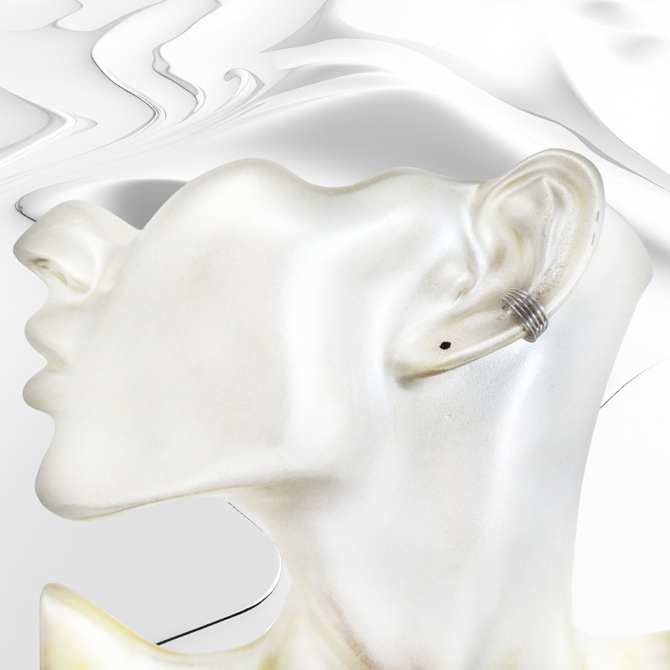 925 Sterling Silver Ear Cuffs Earrings