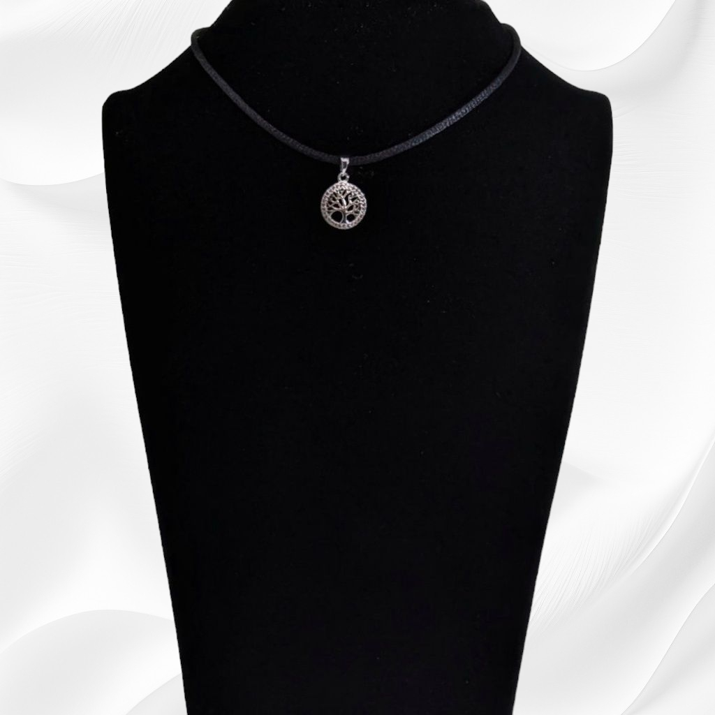 925 Sterling Silver Women Pendant With Cubic Zirconia Crystals *Tree of Life Pendant