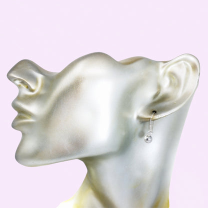 925 Sterling Silver Ball Drop Earrings