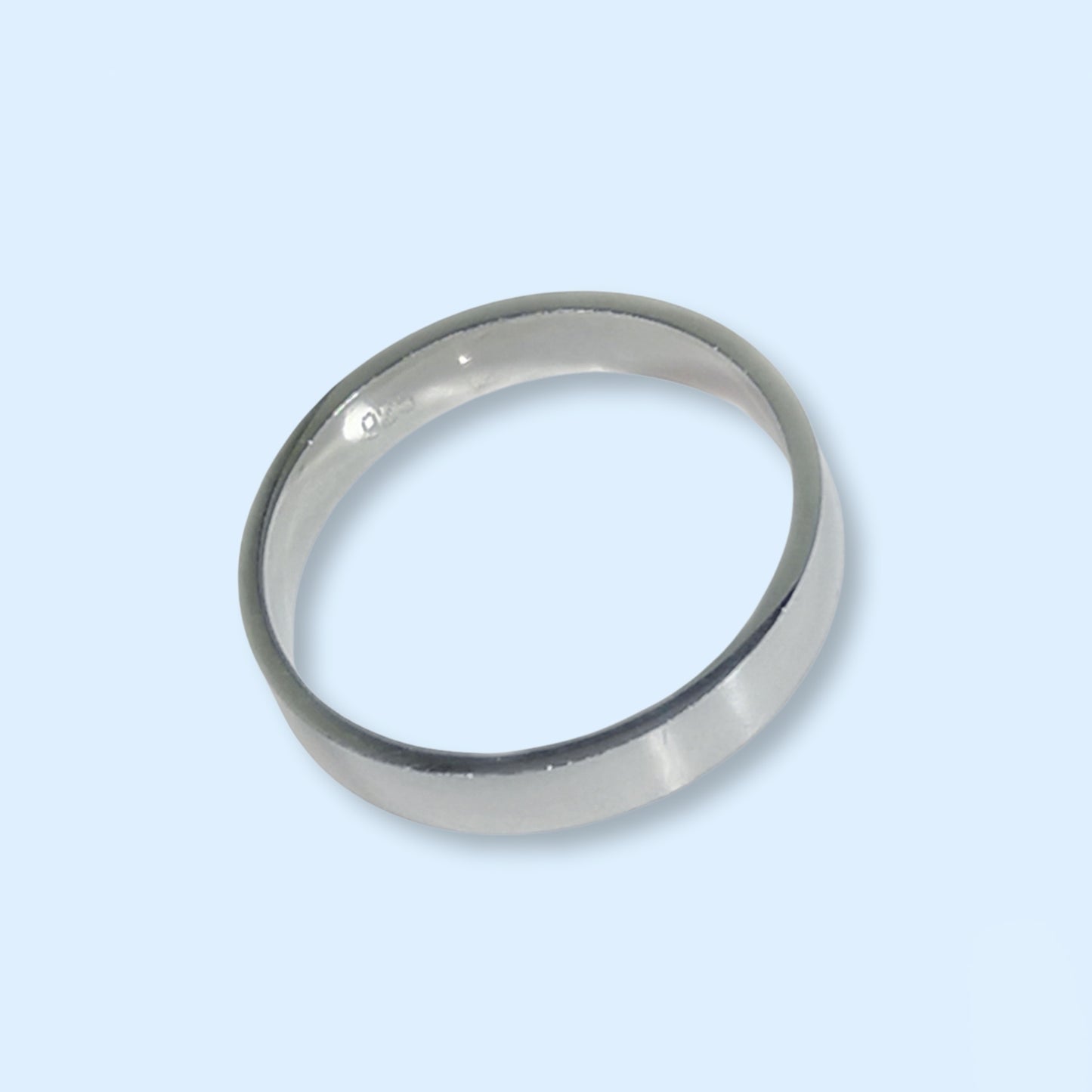 925 Sterling Silver Men's Band Ring *Wedding Band Ring