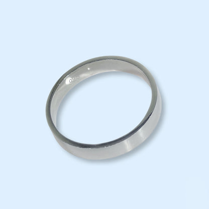 925 Sterling Silver Men's Band Ring *Wedding Band Ring