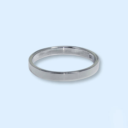 925 Sterling Silver Men's Band Ring *Wedding Band Ring