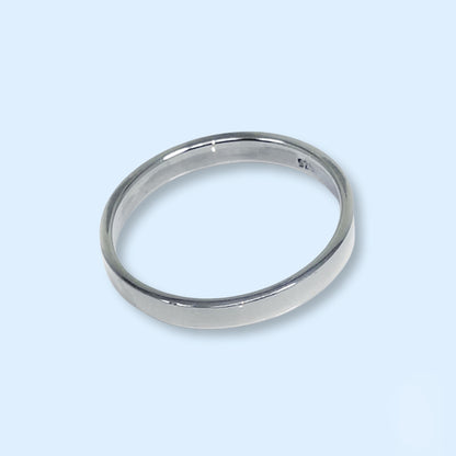 925 Sterling Silver Men's Band Ring *Wedding Band Ring