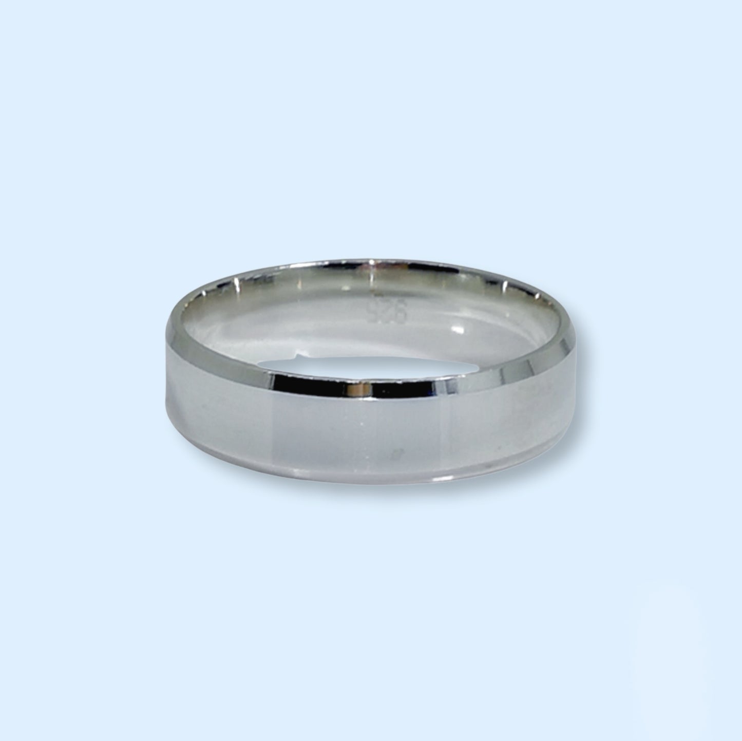 925 Sterling Silver Men's Band Ring *Wedding Band Ring