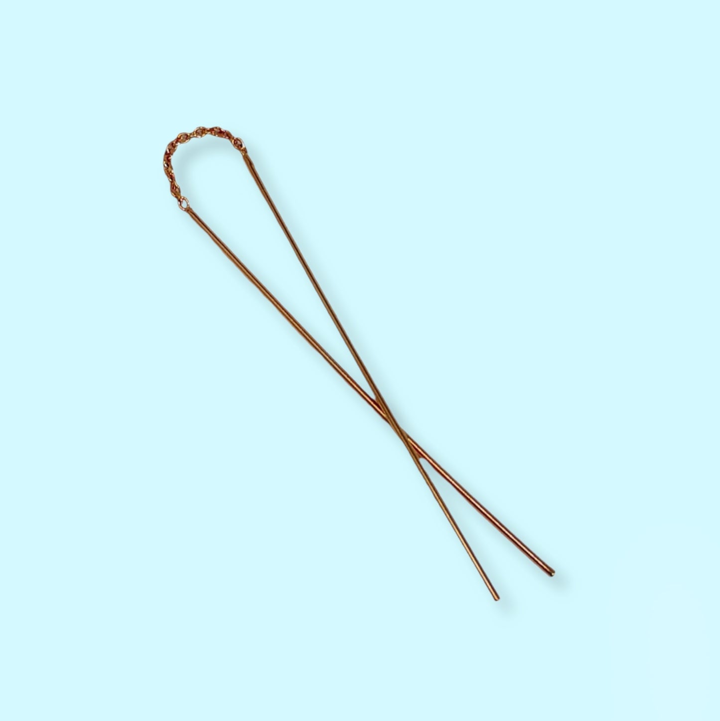 925 Sterling Silver Threader Earrings, 14K Rose Gold plated