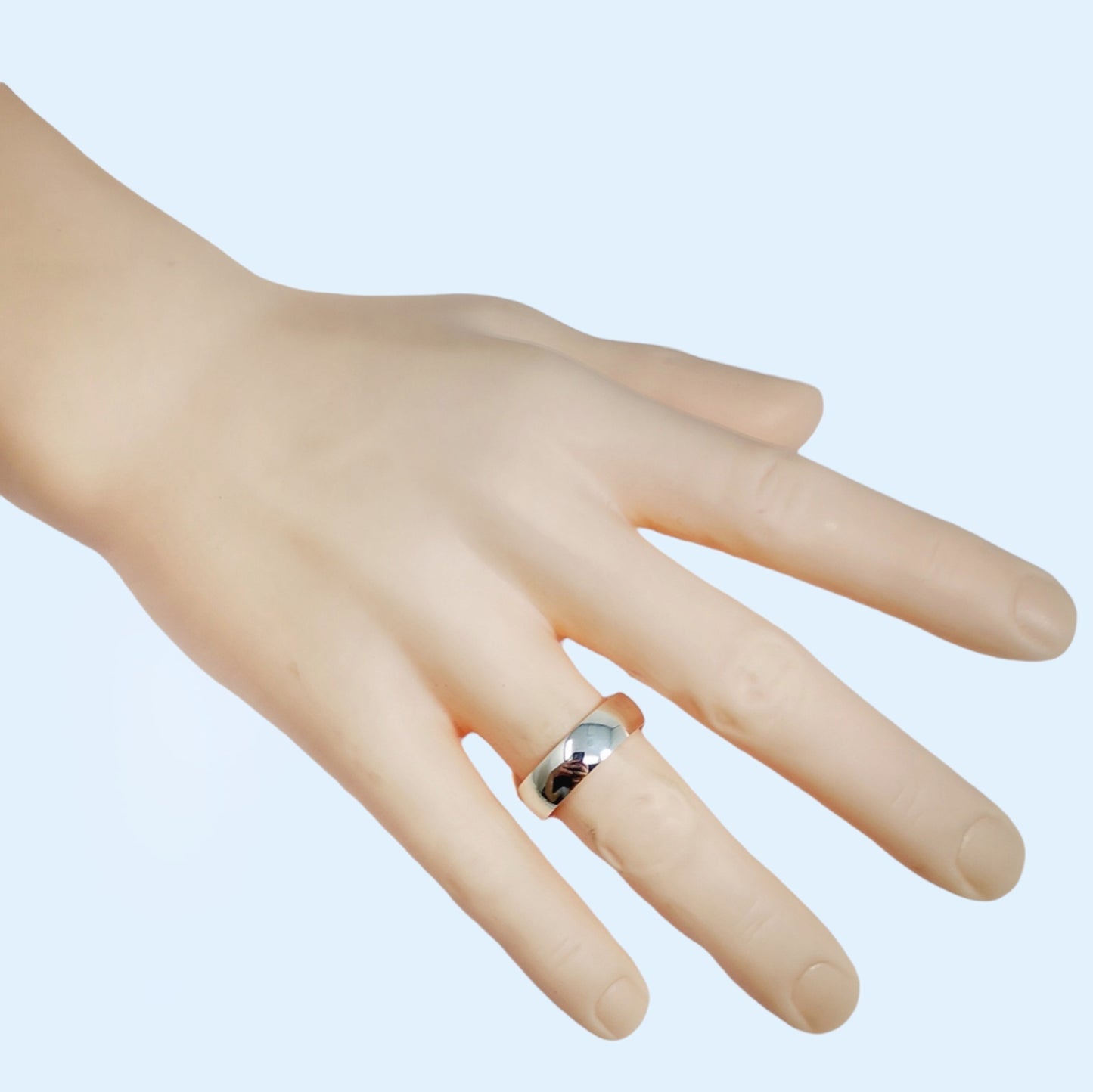 925 Sterling Silver Men's Band Ring *Wedding Band Ring