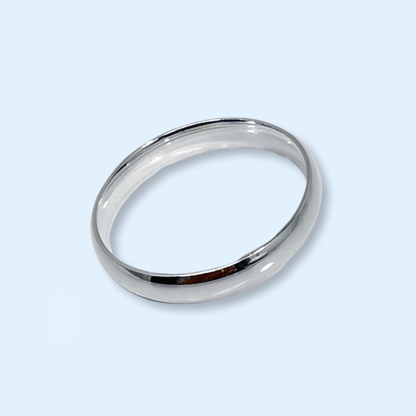 925 Sterling Silver Men's Band Ring *Wedding Band Ring