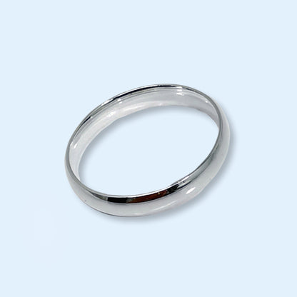 925 Sterling Silver Men's Band Ring *Wedding Band Ring