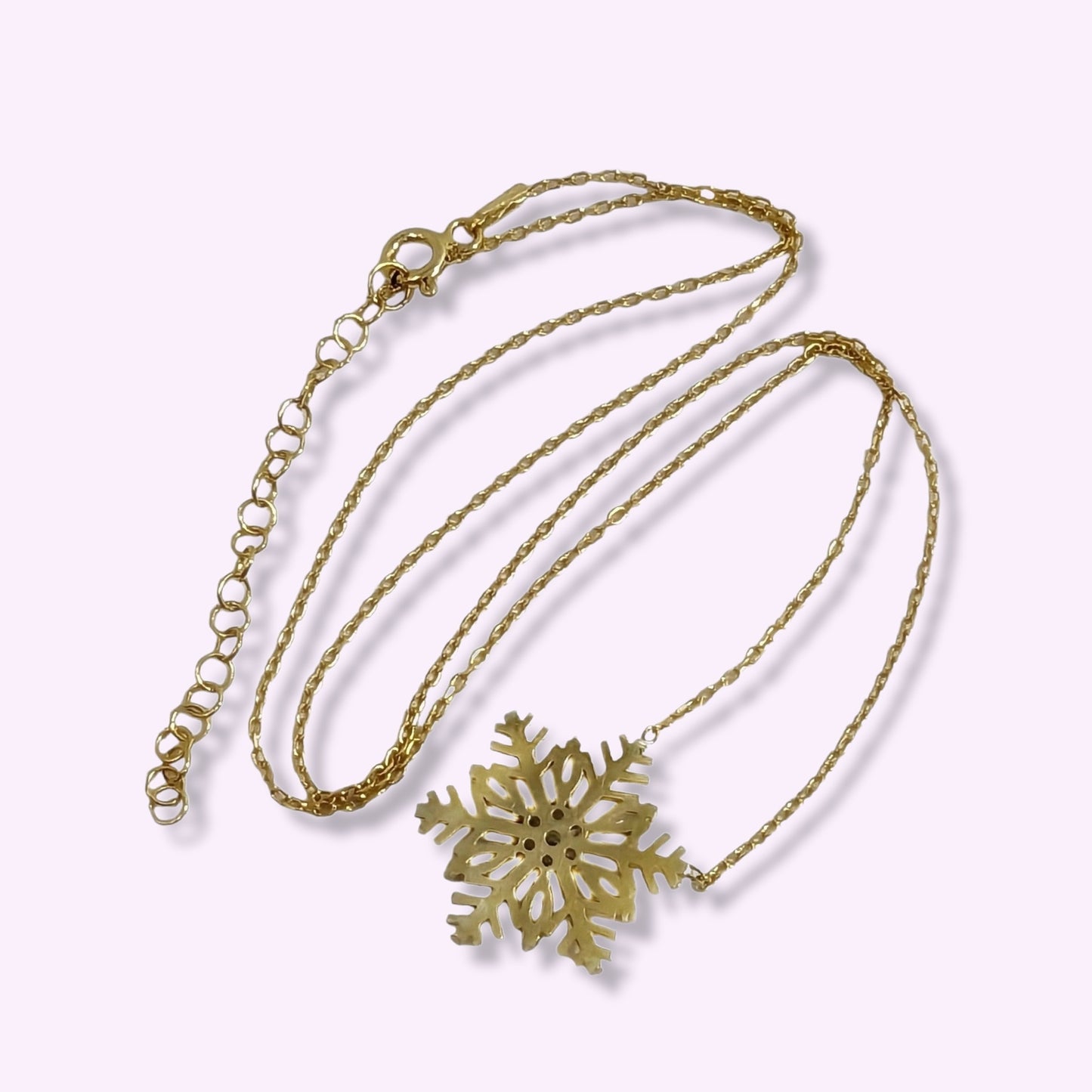 925 Sterling Silver Women's Necklace With Cubic Zirconia Crystals, 14K Gold plated