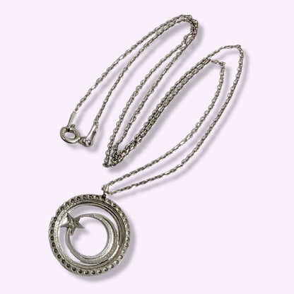 925 Sterling Silver Women's Necklace With Cubic Zirconia Crystals