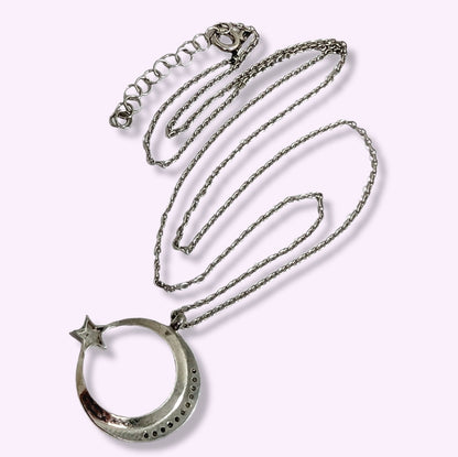 925 Sterling Silver Women's Necklace With Cubic Zirconia Crystals