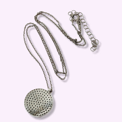 925 Sterling Silver Women's Necklace With Cubic Zirconia Crystals