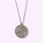 925 Sterling Silver Women's Necklace With Cubic Zirconia Crystals