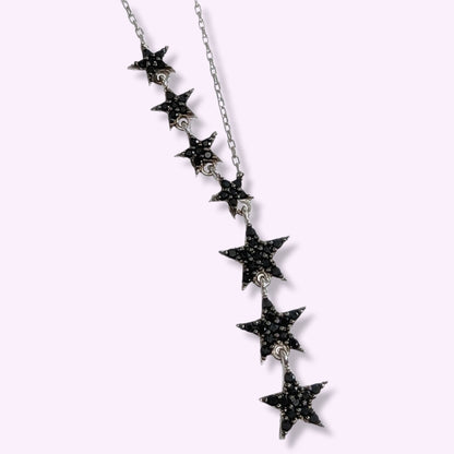 925 Sterling Silver Women's Necklace With Cubic Zirconia Crystals