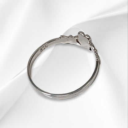 925 Sterling Silver Women's  Ring *Silver Irish Claddagh Ring