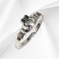 925 Sterling Silver Women's  Ring *Silver Irish Claddagh Ring