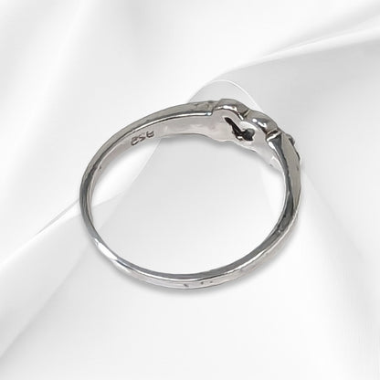 925 Sterling Silver Women Heart Ring