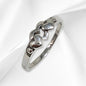 925 Sterling Silver Women Heart Ring