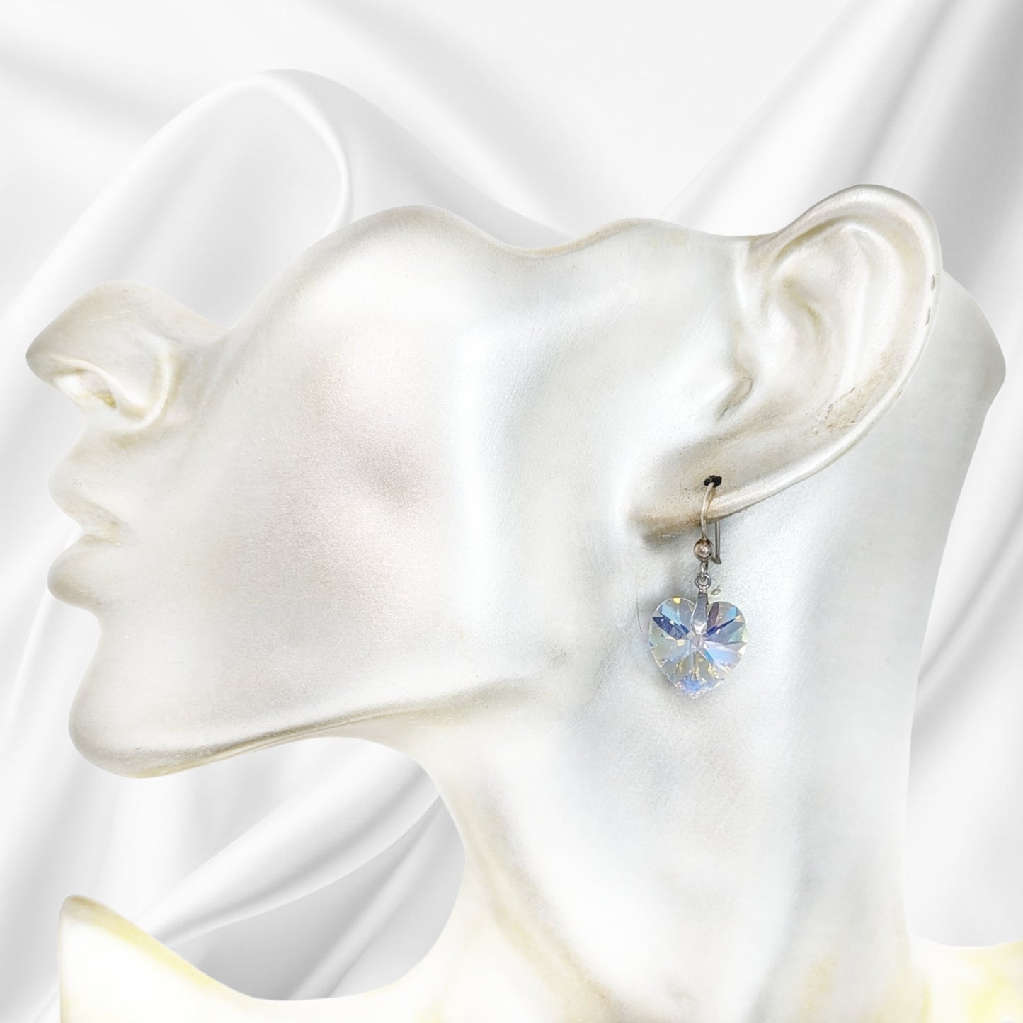 925 Sterling Silver Jewellery Set with Authentic Austrian Crystals from Swarovski