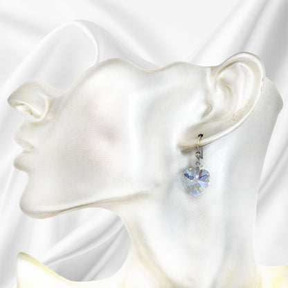 925 Sterling Silver Jewellery Set with Authentic Austrian Crystals from Swarovski