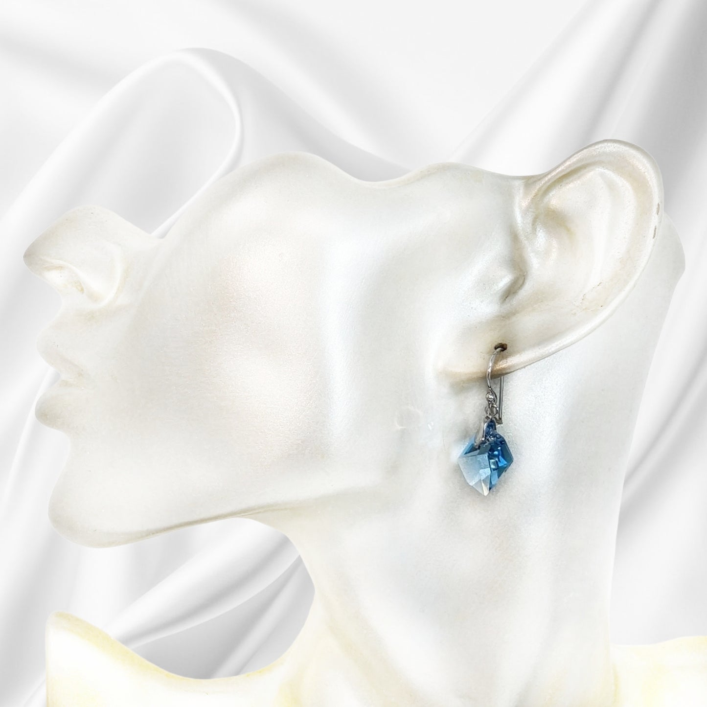 925 Sterling Silver Jewellery Set with Authentic Austrian Crystals from Swarovski