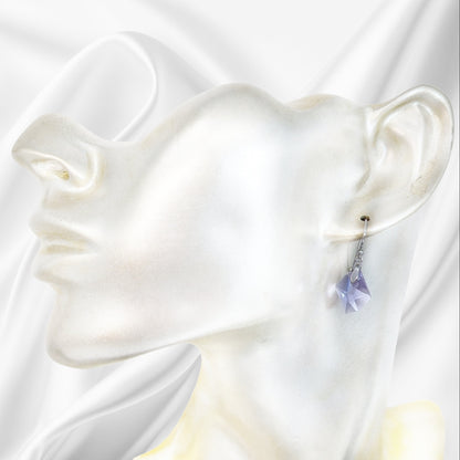 925 Sterling Silver Jewellery Set with Authentic Austrian Crystals from Swarovski