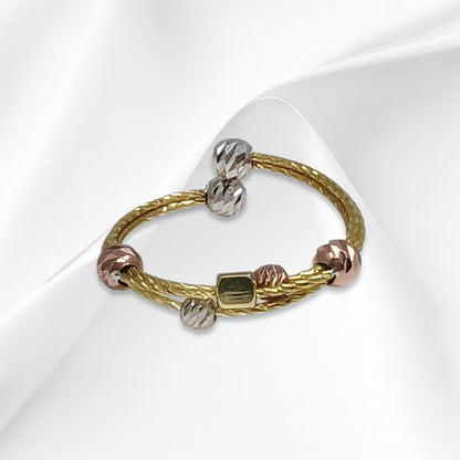 925 Sterling Silver Women's Ring *Silver Diamond Cut Ball Ring