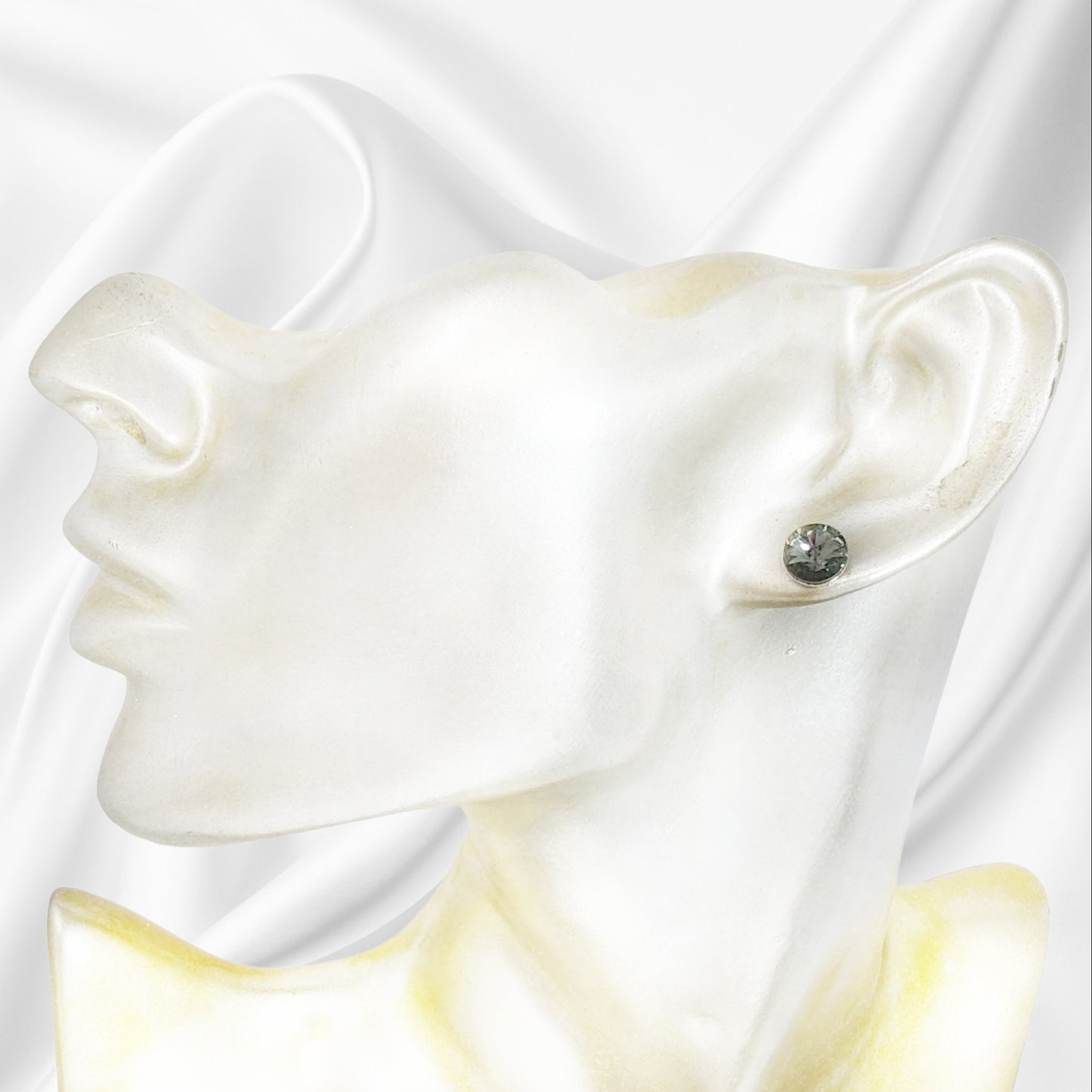 925 Sterling Silver Jewellery Set with Authentic Austrian Crystals from Swarovski