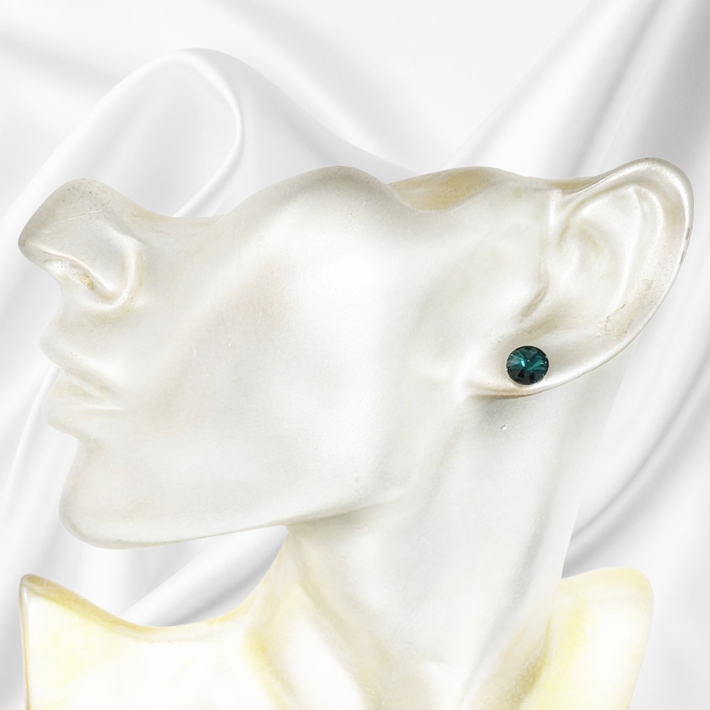 925 Sterling Silver Jewellery Set with Authentic Austrian Crystals from Swarovski