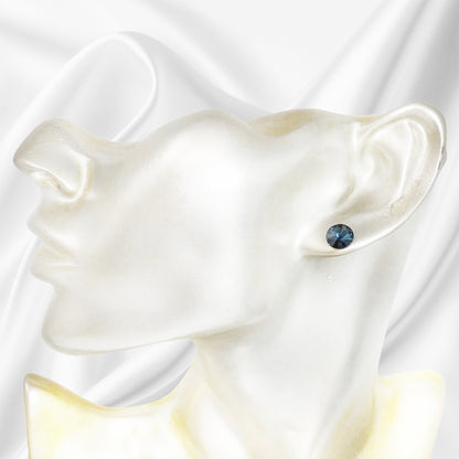 925 Sterling Silver Jewellery Set with Authentic Austrian Crystals from Swarovski