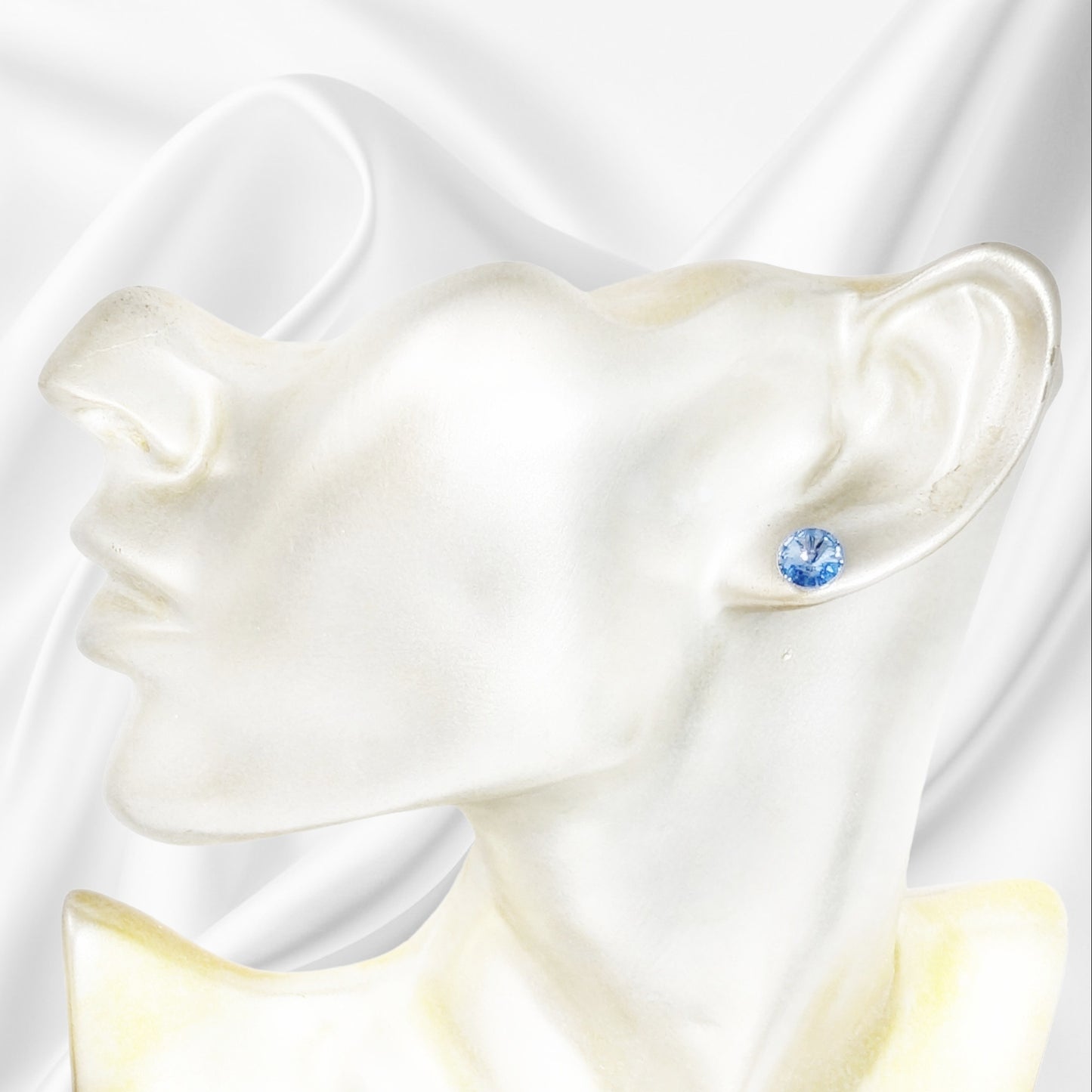 925 Sterling Silver Jewellery Set with Authentic Austrian Crystals from Swarovski