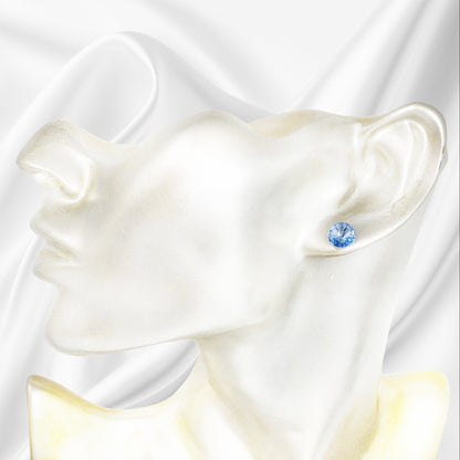 925 Sterling Silver Jewellery Set with Authentic Austrian Crystals from Swarovski