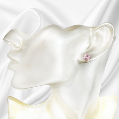 925 Sterling Silver Jewellery Set with Authentic Austrian Crystals from Swarovski