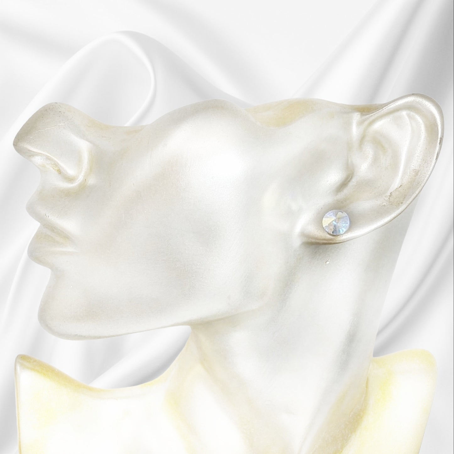 925 Sterling Silver Jewellery Set with Authentic Austrian Crystals from Swarovski