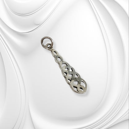 925 Sterling Silver Celtic Knot Women's Pendant