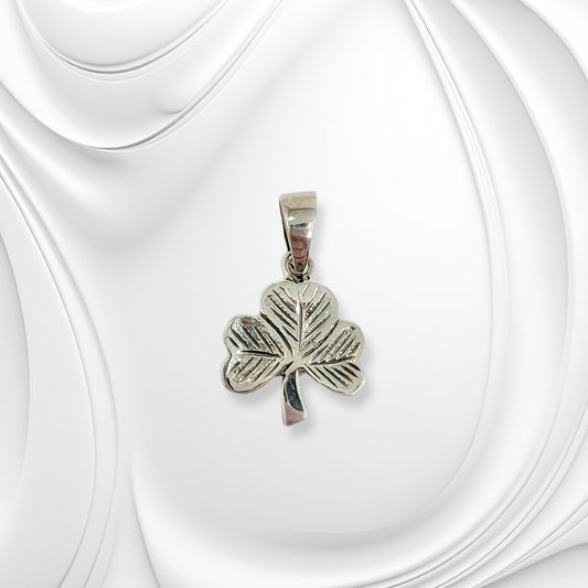 925 Sterling Silver Shamrock Women's Pendant