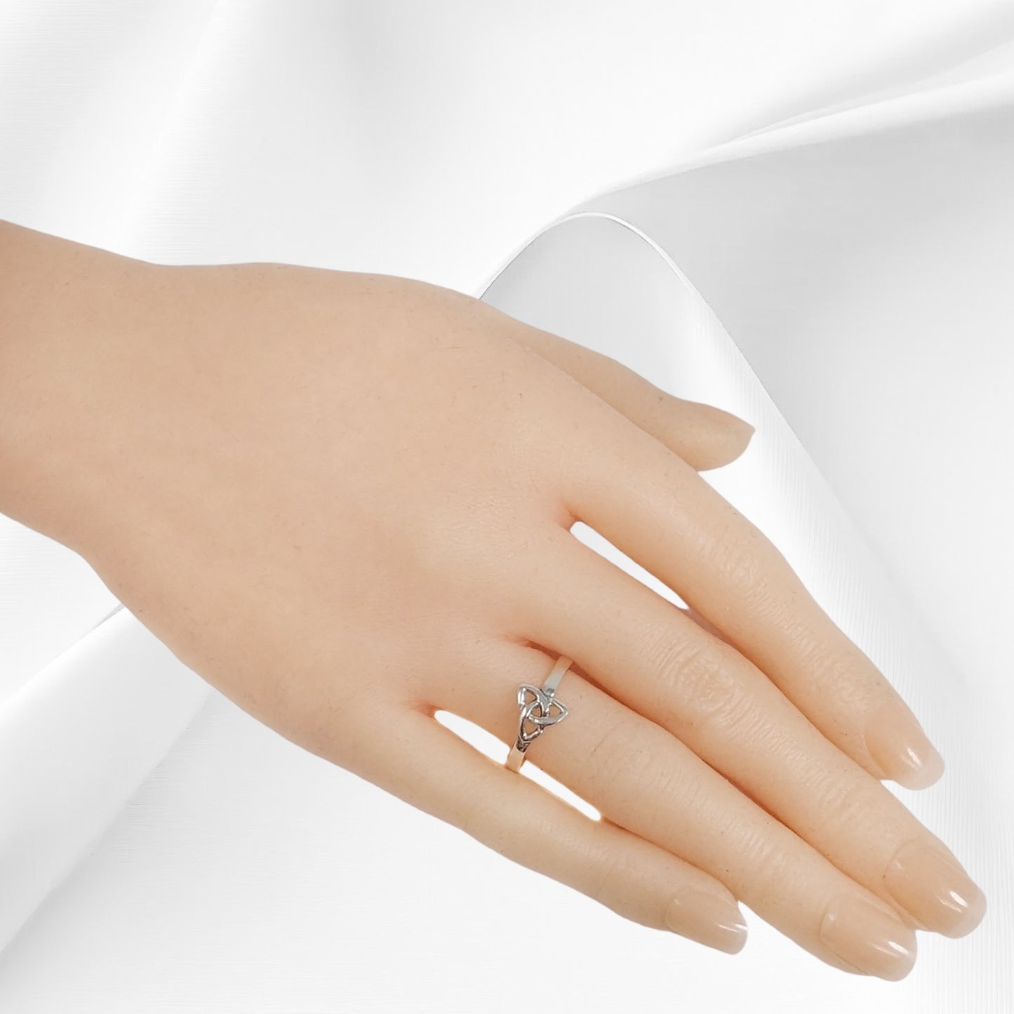 925 Sterling Silver Women's Ring *Sterling Silver Celtic Knot Ring