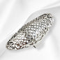 925 Sterling Silver Women's Ring *Silver Filigree Ring