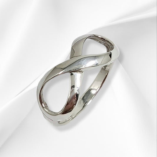 925 Sterling Silver Women Ring *Sterling Silver Infinity Ring