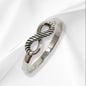 925 Sterling Silver Women Ring *Sterling Silver Infinity Ring